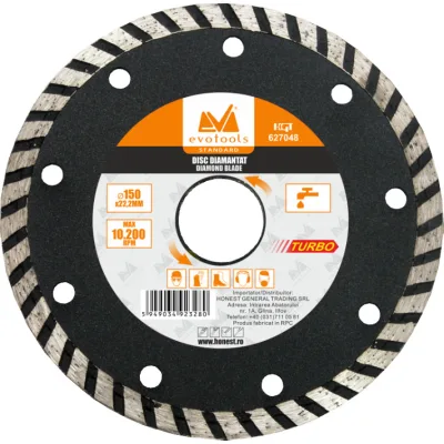Disc Diamantat Turbo 125 x 2 mm