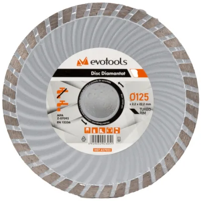 Disc Diamantat Turbo ETP, 150 x 2.2 mm.
