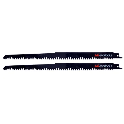 Panza Fierastrau Sabie Pentru Lemn 2 buc 240x19x1.5 mm Evotools 681870