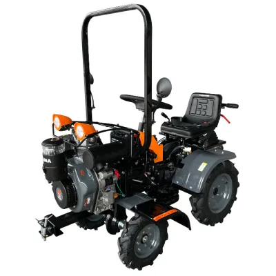 Minitractor 12 CP Ride-On 4x4 R1200 Evotools PLUS Motor Diesel KAMA Motocultor 681943