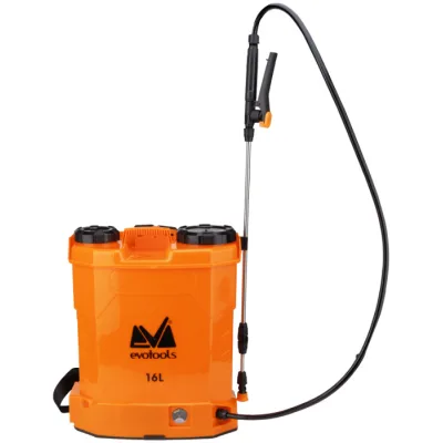 Pompa de Stropit Vermorel 16 L cu Acumulator si Spatiu Depozitare PP Evotools 682207