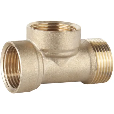 Racord Din Alama Cu 3 Cai Pentru Hidrofor 1 inch, Evotools 681818