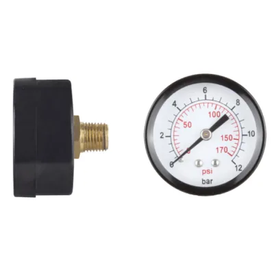 Manometru Pentru Apa Axial 0-12 bar, 1/4 inch Evotools 672105