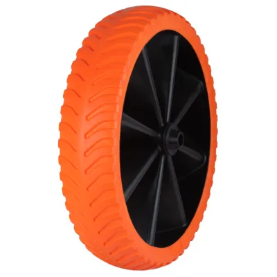 Roata Roaba Poliuretan Slim Cu Janta Plastic 4.00/1.00-12; 103 mm, Evotools 674923