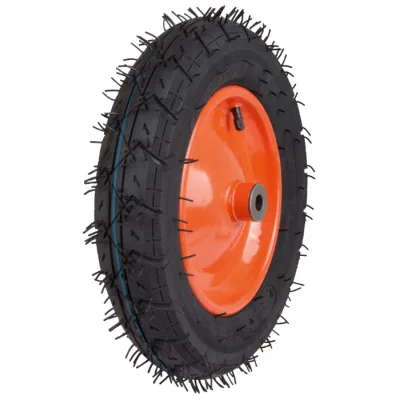Roata Roaba Pneumatica Cu Janta Metalica Si Tepi 4.00-8; 102 mm, Evotools 674834