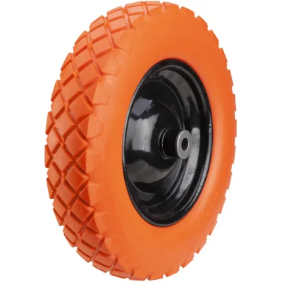 Roata Roaba Poliuretan Cu Janta Metalica 3.50-8, 102 mm, Evotools 679862