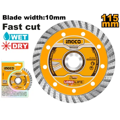 Disc Diamantat Turbo 125mmX7,5mm INGCO DMD031252