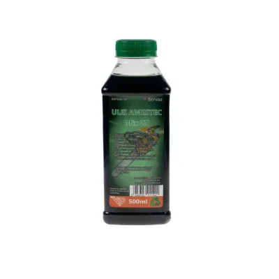 Ulei pentru Amestec 2T, 2 timpi Verde, 500ml, Bervas