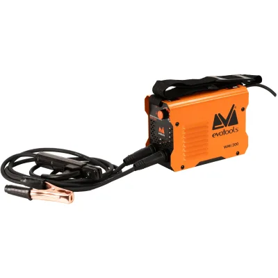 *BLACK FRIDAY* Aparat de Sudura Tip Invertor WMI 200, anti-stick, 2.8kg, 2.5-3.2mm, Evotools 683145