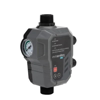 Prescontrol electronic inteligent 2.2 kW, 10 bar, afisaj digital, IP65, EvoSanitary 682860