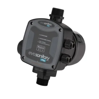 Prescontrol electronic cu vas tampon, pentru pompe de uz casnic, EvoSanitary Plus 682861