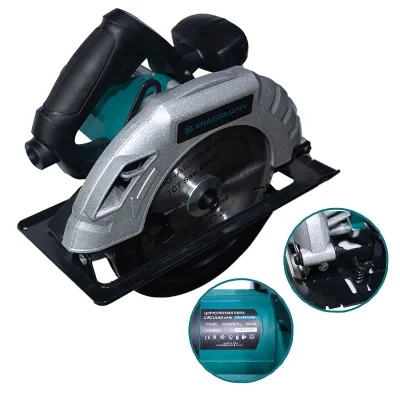 Fierastrau circular 1650W, disc 185mm, adancime taiere 62mm, ghidaj inclus, Kraissmann CS-185/1650