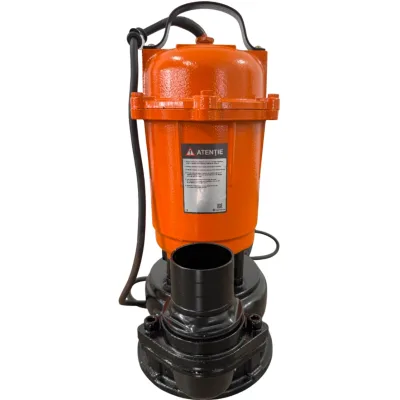 Pompa apa murdara submersibila GW 1.1kW, 1100W, fara plutitor, cablu 6.7m, pentru drenaj si evacuare apa cu impuritati