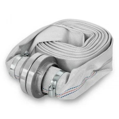 Furtunul de pompier 2'' 20 m, 8 bari, alb, cu cuple MX452