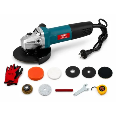 Polizor unghiular 1250W, 11000rpm, 10 accesorii incluse, flex CAMPION PROFESSIONAL CMP1848 