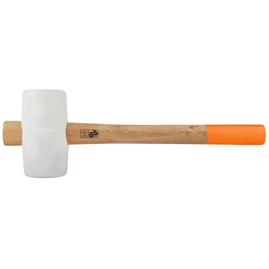 Ciocan Cauciuc Alb Coada Lemn 0.2 kg