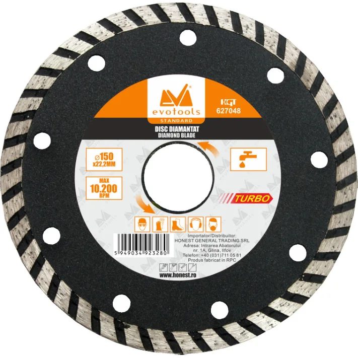 Disc Diamantat Turbo 115 x 1.8 mm