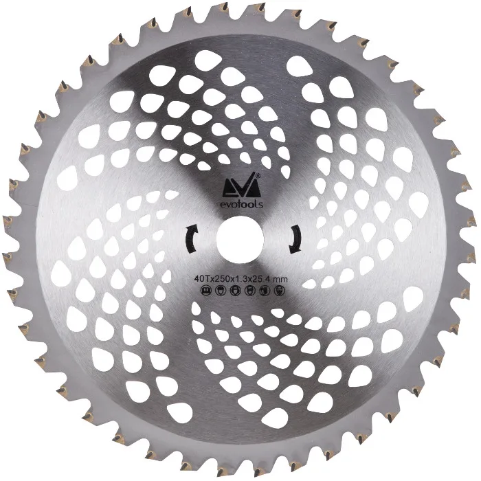 Disc Cutit Vidia Pentru Motocoasa 250 x 25.4 x 1.3 mm, 40 dinti Evotools 674746