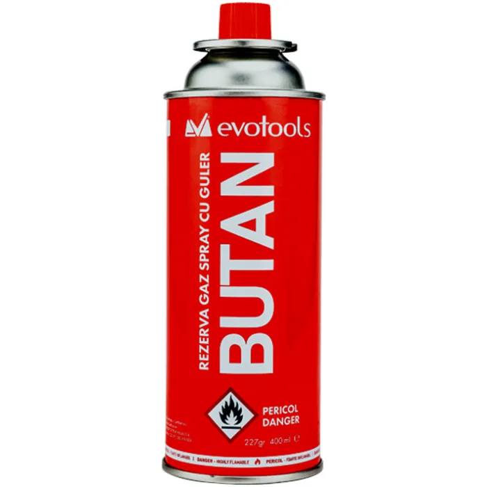 Rezerva Gaz Spray Cu Guler 227 Grame EN 417 , Evotools 681751