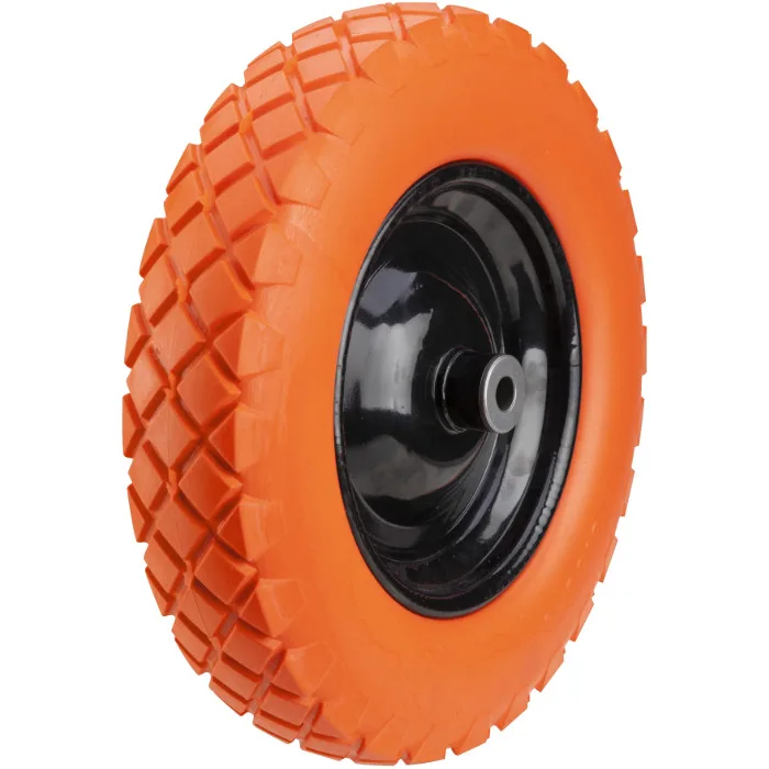 Roata Roaba Poliuretan Cu Janta Metalica 4.00-8, 102 mm, Evotools 679863