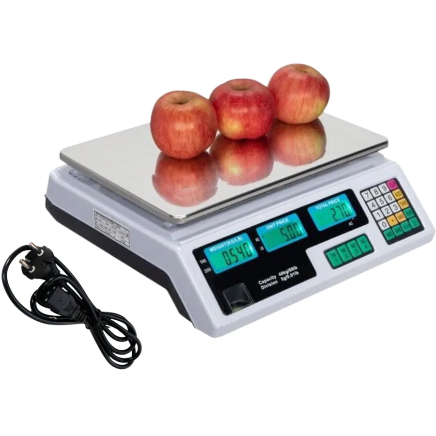 Cantar Electronic digital LCD Masa 40kg Bervas B1174