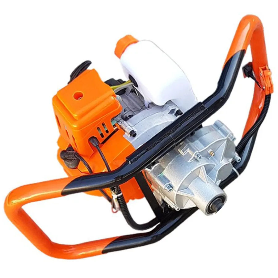 Motoburghiu foreza pamant 52cc, 3CP, 9200rpm, pe benzina 2 timpi fara burghiu