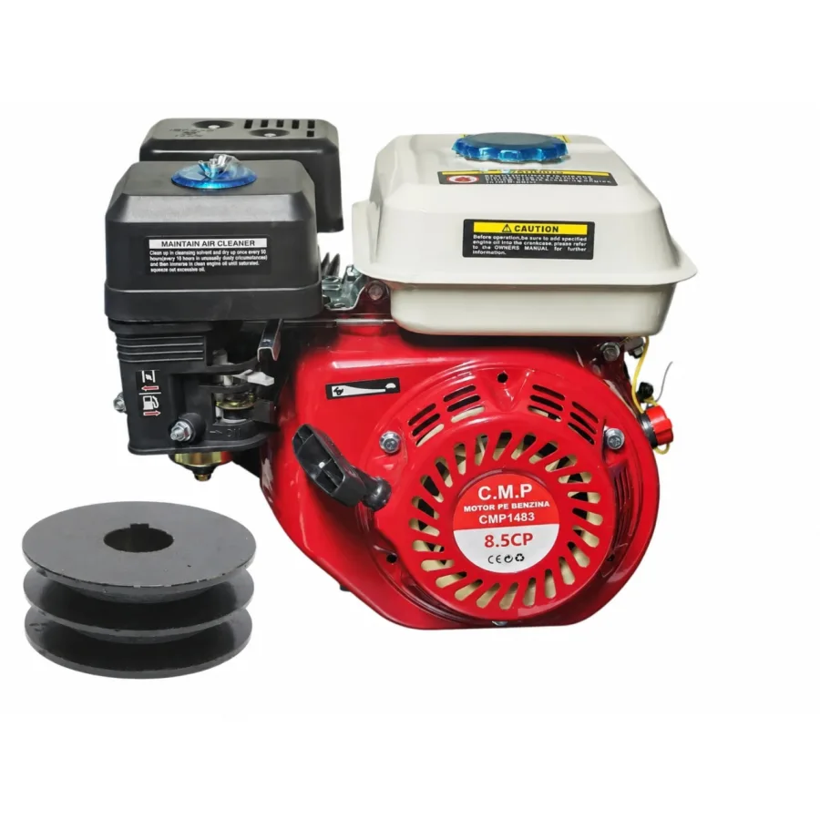 *FULIE CADOU* 8.5CP Motor benzina 4 timpi, 196cmc, 3600rpm ax 3/4, 15kg, pentru generator, motocultor, motopompa etc Campion CMP1483