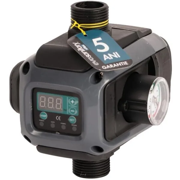 Prescontrol Electronic 1.1kW, Presiune Reglabila 1.3–9.8 bar, Protectie Lipsa Apa, Evosanitary 683577 – 683577