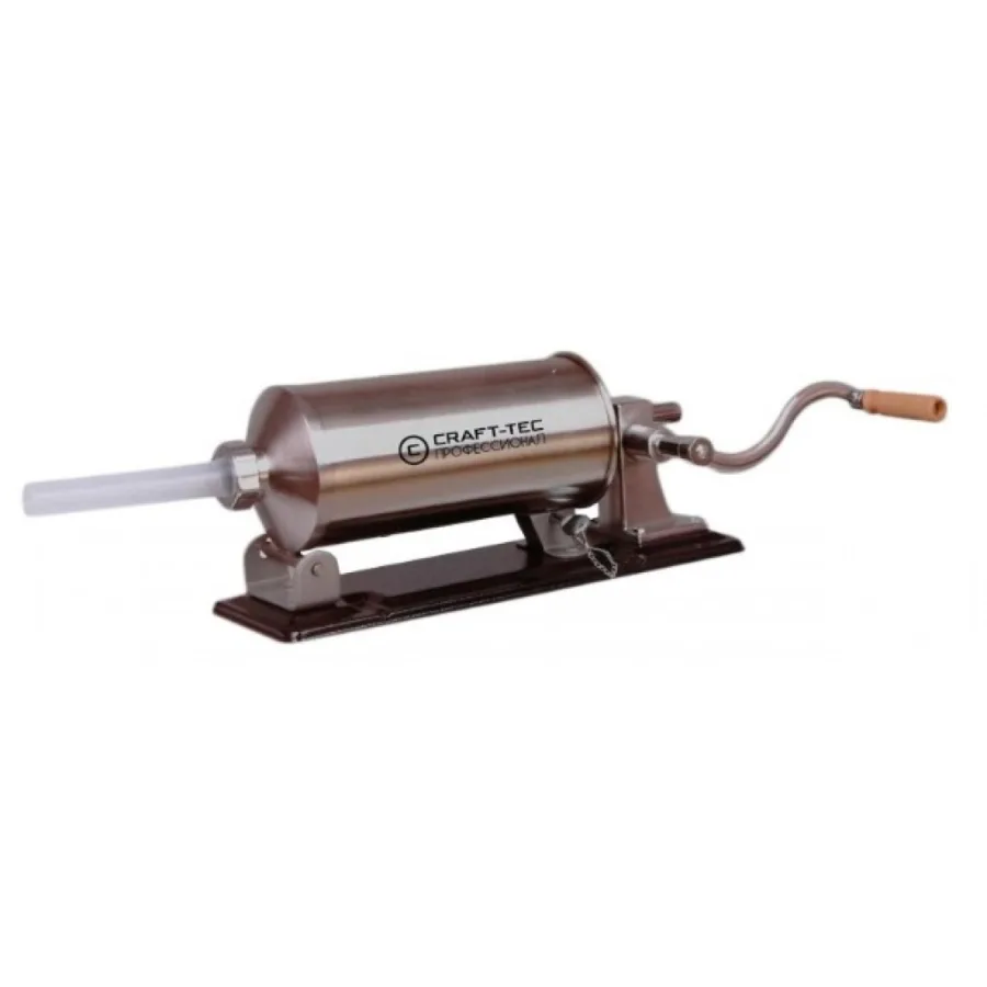 Masina carnati orizontala 5.5kg, 5 palnii, constructie inox, Craft-Tec MX130
