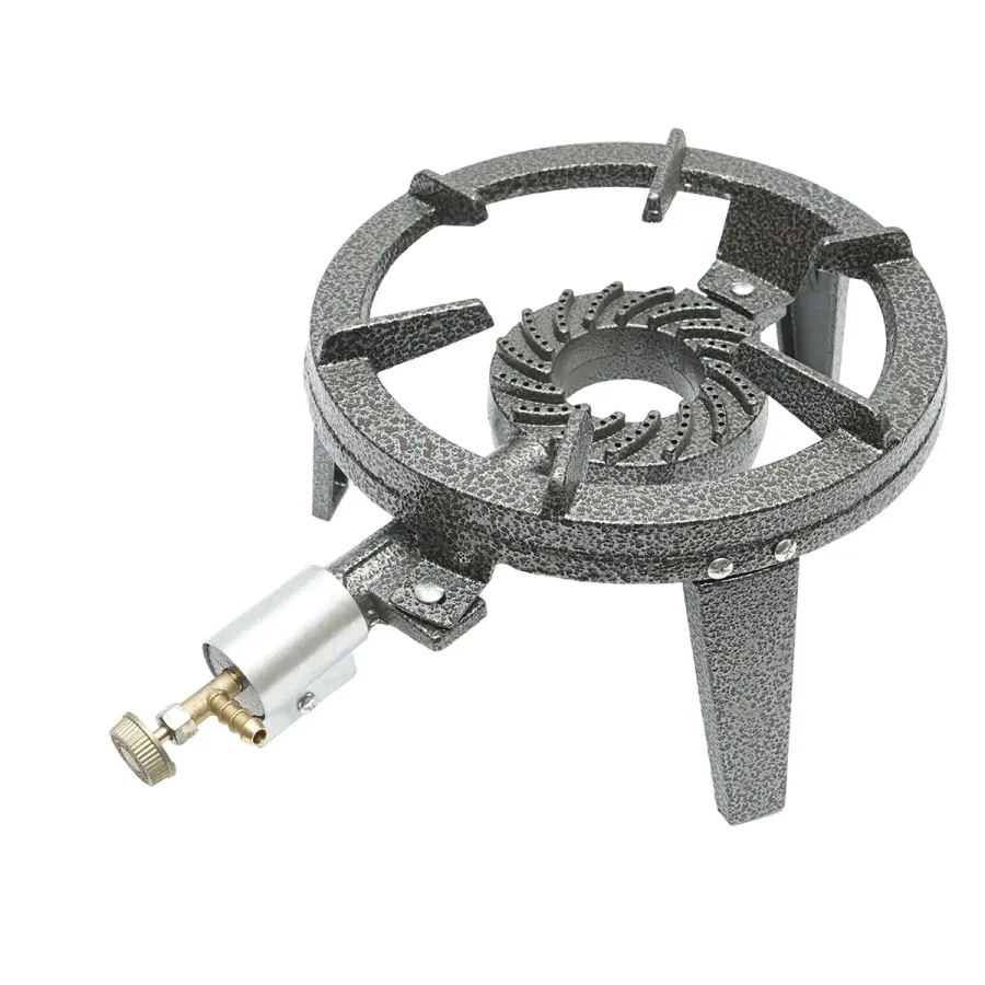 Arzator Pirostie pentru Ceaun cu gaz, 6500w, 450g/h, 335x85x350mm, din Fonta, popan-butan, gpl, Campion model PROFESSIONAL CMP1661