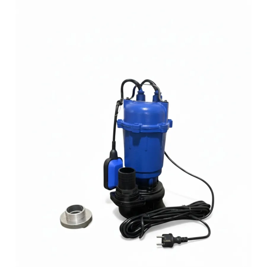 Pompa apa murdara cu tocator 3500w, 14.000 l/h, 12m adancime, cablu 8m, plutitor, cupla furtun pompier, 2'', Campion CMP1755