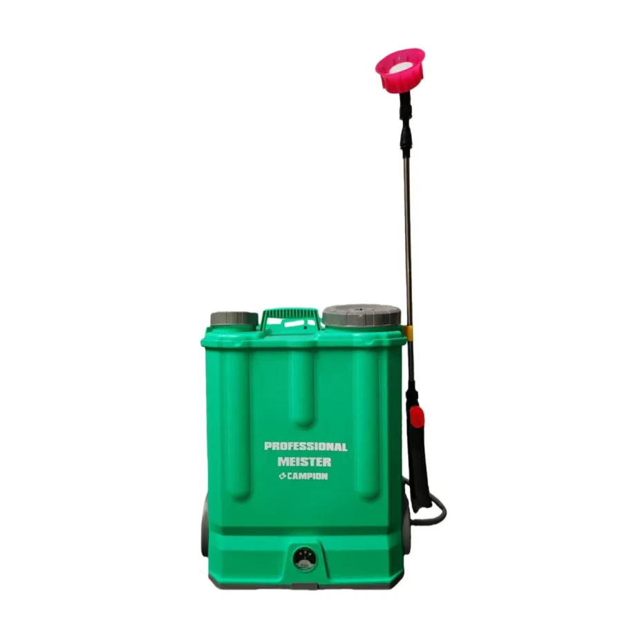 Pompa de Stropit Electrica pe Baterie cu Acumulator CMP1760, 12L, 12V, Presiune 2-4 Bar, Autonomie pana la 4 Ore, Lance Telescopica Inox, Duze Multiple, Incarcator Inclus, Sistem Purtare Ergonomic