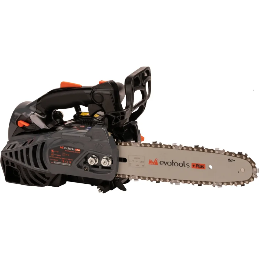 Motoferastrau CS250 EvoTools Plus 682898, 1.5CP, motor 2 timpi racire aer, lama 250mm, pas lant 3/8", canal 1.3mm, ungere automata, frana lant, sistem antivibratii, intindere laterala, rezervor 190ml/140ml