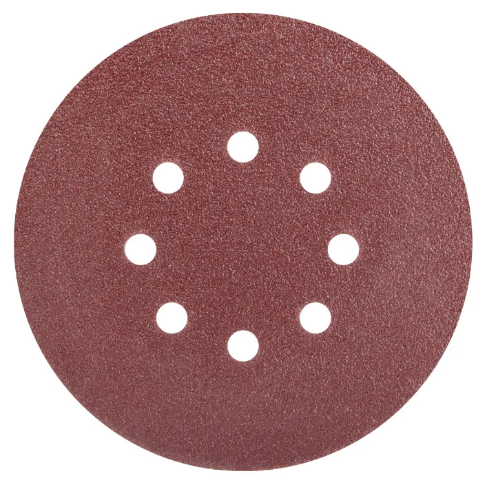 x5 Disc Abraziv Prindere Arici Cu Gauri 115 mm, 40 granulatie, Evotools 680627